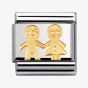Nomination CLASSIC Gold Daily Life Children Charm 030110/05