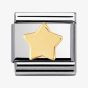 Nomination CLASSIC Gold Daily Life Flat Star Charm 030110/17