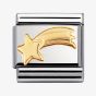 Nomination CLASSIC Gold Daily Life Shooting Star Charm 030110/20
