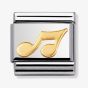 Nomination CLASSIC Gold Music Collection Musical Note Charm 030117/02