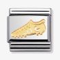 Nomination CLASSIC Gold Sports Collection Football Boot Charm 030106/04