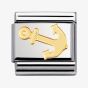 Nomination CLASSIC Gold Sports Collection Anchor Charm 030106/15