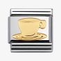 Nomination CLASSIC Gold Daily Life Coffee Cup Charm 030109/05