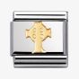 Nomination CLASSIC Gold Celtic Cross Charm 031109/01