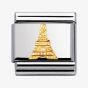 Nomination CLASSIC Gold Monuments Eiffel Tower Charm 030123/15