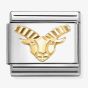 Nomination Composable Classic Etched Starsign Capricorn Charm 030167/10
