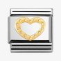 Nomination CLASSIC Gold Love Heart Charm 030116/19