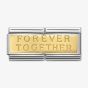 Nomination CLASSIC Gold Double Engraved Forever Together Charm 030710/02
