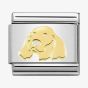 Nomination CLASSIC Gold Irish Setter Charm 030162/55