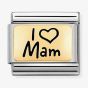 Nomination CLASSIC Composable Limited Edition Gold I Heart Mam Charm 030166/03 