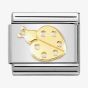 Nomination CLASSIC Composable Yellow Gold Ladybug Charm 030162/74