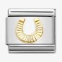 Nomination CLASSIC Composable Gold Coated Horseshoe Charm 030149/53*