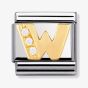 Nomination CLASSIC Gold Letters Cubic Zirconia W Charm 030301/23