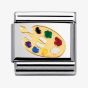 Nomination CLASSIC Gold Daily Life Artist Palette Charm 030208/04