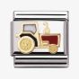 Nomination CLASSIC Gold Tech Tractor Charm 030210/22