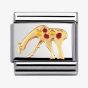 Nomination CLASSIC Gold Animals Giraffe Charm 030211/26