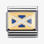 Nomination CLASSIC Gold Flag Scotland Charm 030234/07
