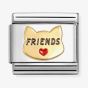 Nomination Classic Symbols Friends Cat Charm 030285/68 *