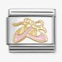 Nomination Classic Symbols Pink Ballet Shoes Charm 030285/76