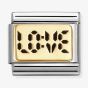 Nomination Classic Plates Digital Love Charm 030166/70