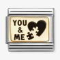 Nomination Classic Plates You And Me Puzzle Charm 030166/71