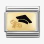 Nomination CLASSIC Gold Graduation Cap Charm 030284/27
