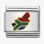 Nomination Classic Geography 'South Africa' Charm 030245/06