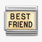 Nomination CLASSIC Composable Plates Best Friend Charm 030166/05