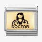 Nomination Composable CLASSIC Doctor (Her) Charm 030166/15