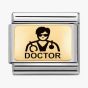 Nomination CLASSIC Composable Plates Doctor (Him) Charm 030166/14