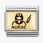 Nomination CLASSIC Composable Plates Nurse Charm 030166/17