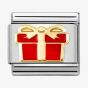 Nomination CLASSIC Composable Red Enamel Present Charm 030272/70