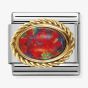 Nomination CLASSIC Red Opal Charm 030507/08