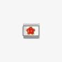 Nomination Classic Composable Link Red Coral Flower Charm 030522/11