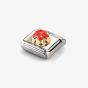 Nomination Classic Composable Link Red Coral Flower Charm 030522/11