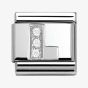 Nomination CLASSIC Silvershine Letter L Charm 330301/12
