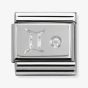 Nomination CLASSIC Silvershine Zodiac Gemini Charm 330302/03