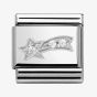 Nomination CLASSIC Silvershine Christmas Shooting Star Charm 330313/01