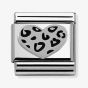 Nomination CLASSIC Silvershine Valentine Leopard Heart 330101/05