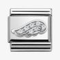 Nomination CLASSIC Silvershine Oxidised White Wing Charm 330304/16
