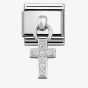 Nomination CLASSIC Silvershine Cubic Zirconia Cross Charm 331800/04