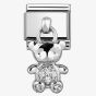 Nomination CLASSIC Silvershine Teddy Bear Charm 331800/23