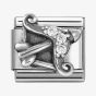 Nomination Silvershine Sterling Silver Cubic Zirconia Saggitarius Charm 330326/09