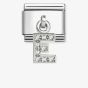 Nomination Silvershine Sparkling Letter E Charm 331818/05