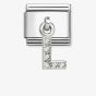 Nomination Silvershine Sparkling Letter L Charm 331818/12