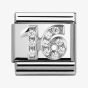 Nomination CLASSIC Silvershine 16 Charm 330304/17