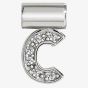 Nomination SeiMia Silver Cubic Zirconia Letter C Pendant 147115/003