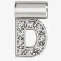Nomination SeiMia Silver Cubic Zirconia Letter D Pendant 147115/004