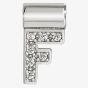 Nomination SeiMia Silver Cubic Zirconia Letter F Pendant 147115/006