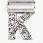 Nomination SeiMia Silver Cubic Zirconia Letter K Pendant 147115/011